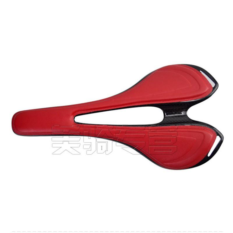 Ultra-Light Carbon Fiber Saddle With Hollow Design Road MTB Long-Distance Cycling Comfort