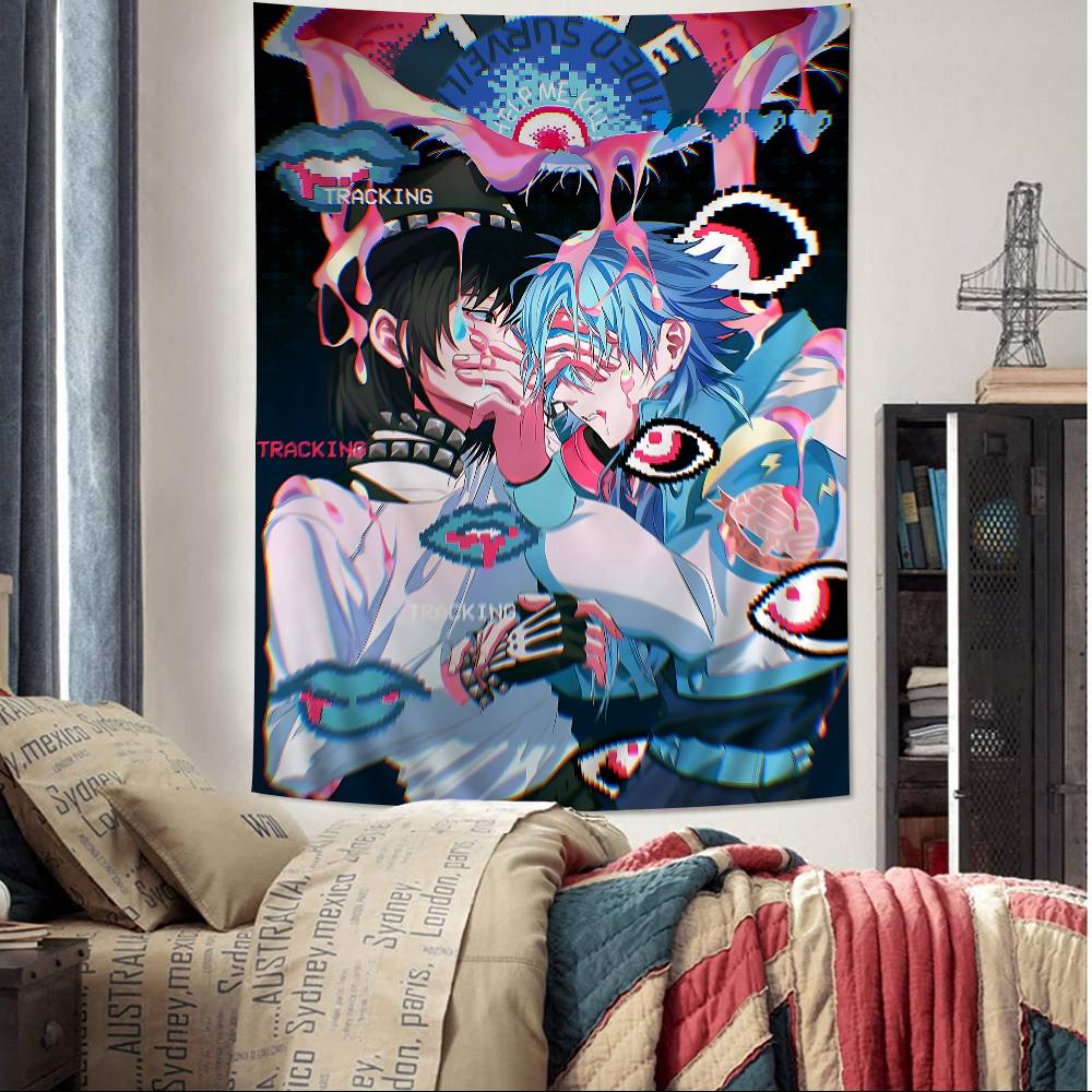 DDRAMAtical Murder Hippie Wall Hanging Tapestries Bohemian Wall Tapestries Mandala INS Home Decor