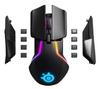 SteelSeries Rival 650 Wireless Gaming Mouse Dual Customizable Weight and Center of ARM Processor (62456) - Wireless, Sensor, Gravity, 32-bit