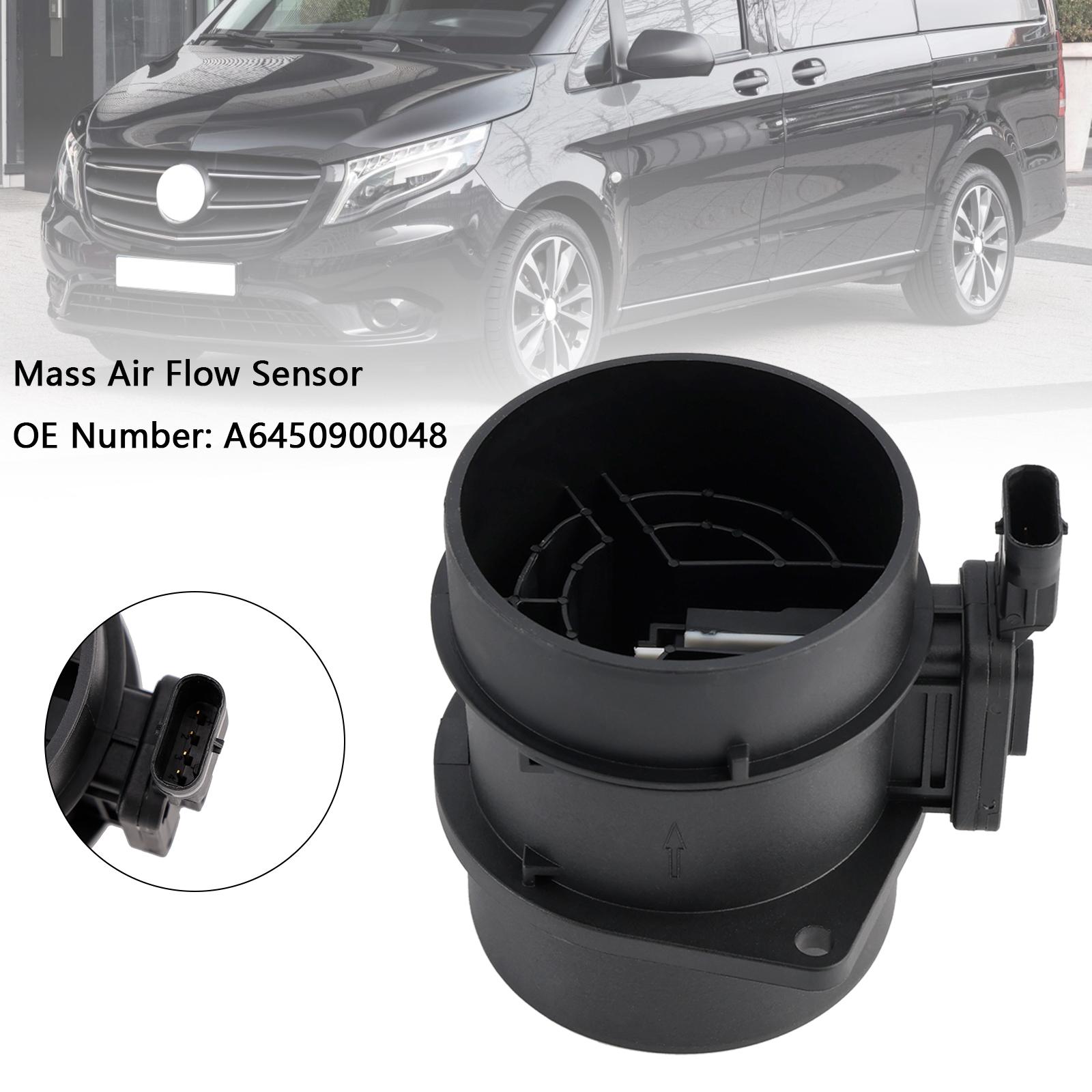 

Mass Air Flow Sensor A6450900048 For Mercedes W205 W246 Vito W447 Sprinter B906