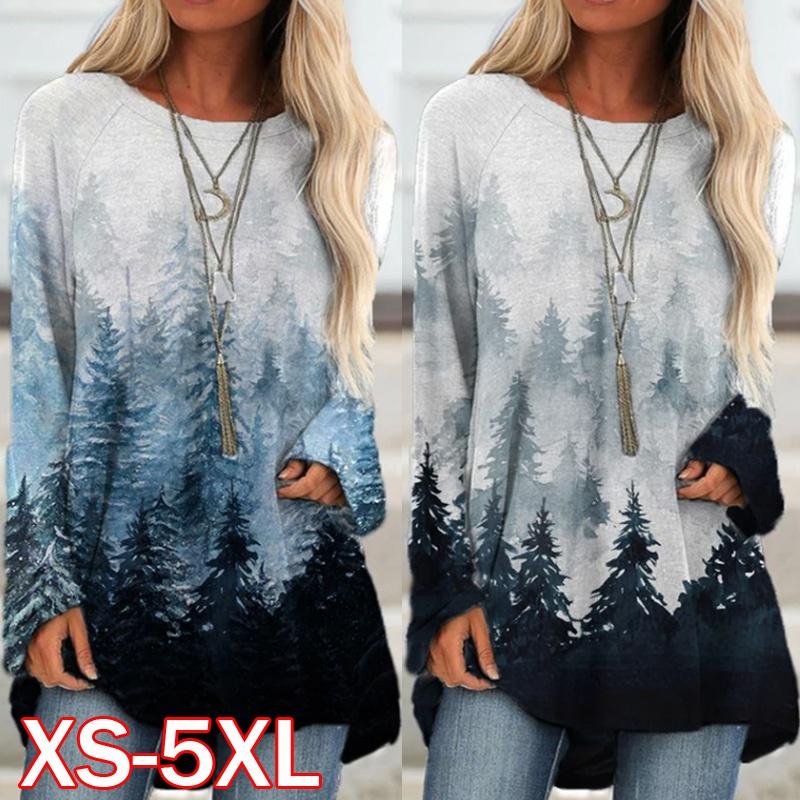 mountain treetop sweatshirt