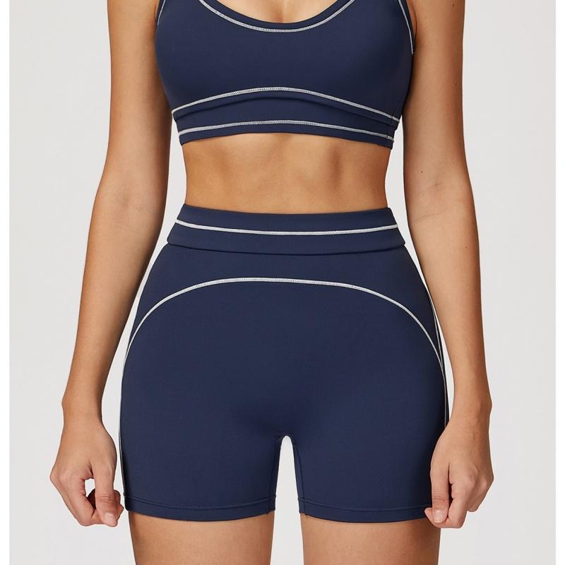 Women High Waist Workout Shorts Fitness Yoga Lift Butt Fitness Ladies Yoga Gym Running Summer Short Pants