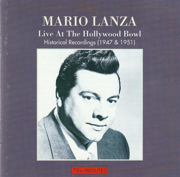 

CD MARIO LANZA - Live at Hollywood Bowl GL311 Gala 1991 USA & Cana Pop Used