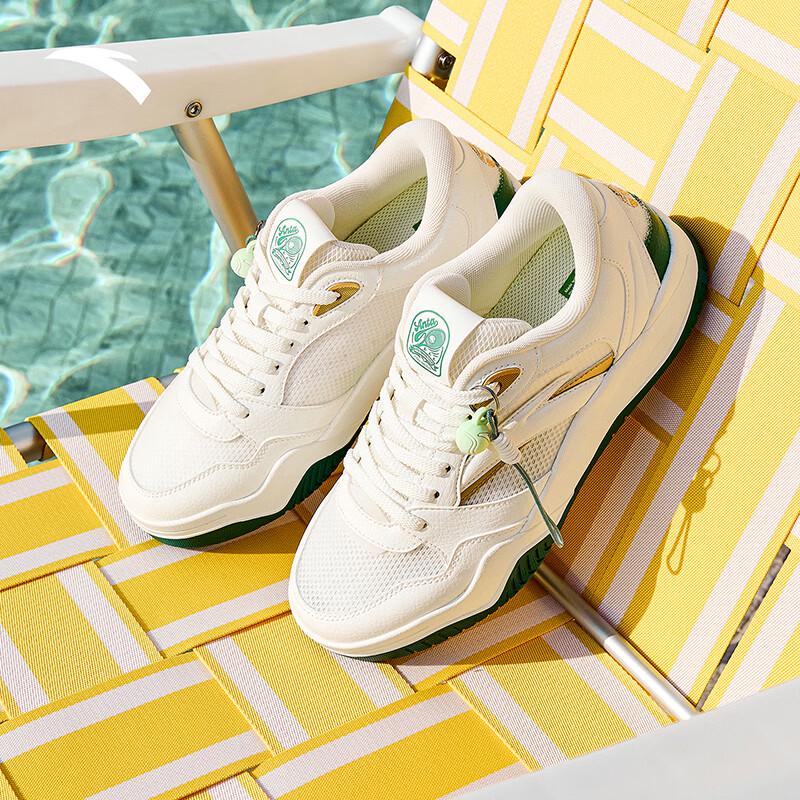 Anta Wave 4 Retro Color Block Platform Sneakers US 6.5