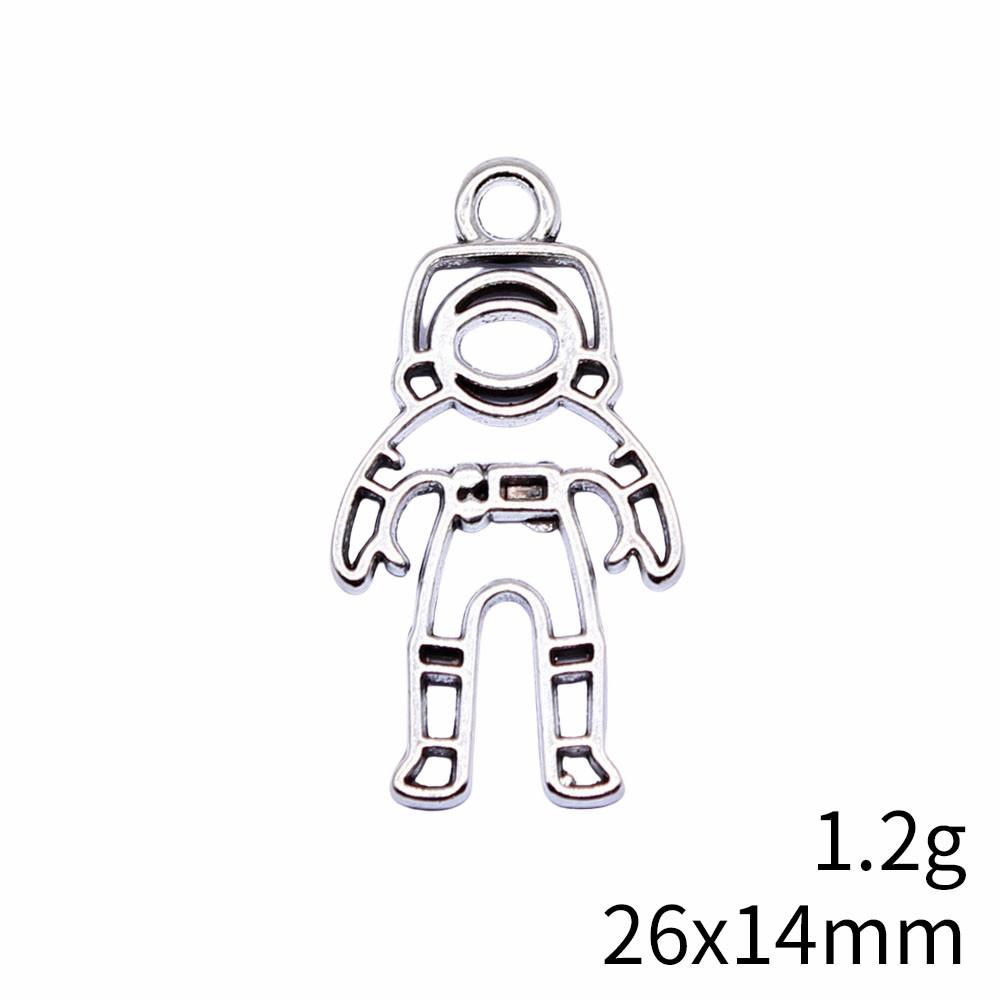 Gifts For Women Charms For Keychains Rainbow Galaxy Robot Charms Pendant Audience Car Pendant
