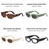 Oversized Full Frame Square Sunglasses With Protection For Stylish Travel