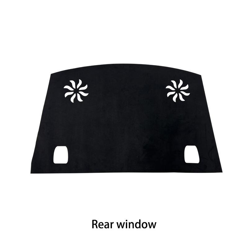 

Для Tesla Model 3 чехол на приборную панель автомобиля фланель избегайте света коврик для приборной панели приборная панель заднее стекло солнцезащитный козырек накладка на солнцезащитный козырек