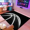 Basketball Floor Rug Basketball Rug for Boys Bedroom Basketball Room Decor for Boys Court Sport Area Rug for Bedroom Floor Mat