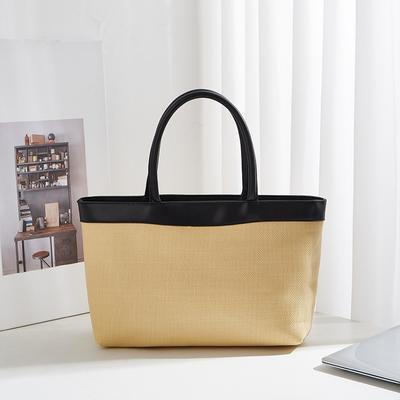 Τσάντα casual tote μεγάλης χωρητικότητας με τσάντα μασχάλης ενός ώμου Τσάντα ατμοσφαιρικής υφής για γυναίκες