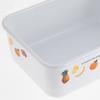 Wahei Freiz Enamel Pickling Container, for storing pickled vegetables (nukazuke), with drainage function, Vitamin Island ME-7274