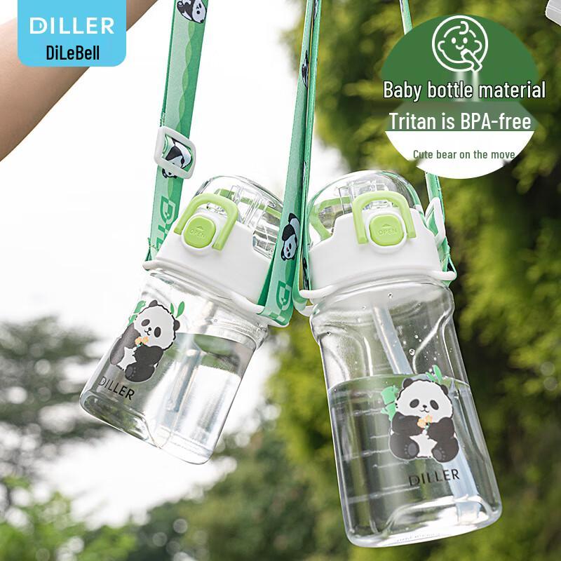 

Dilebaier Capybara Sports Straw Water Bottle