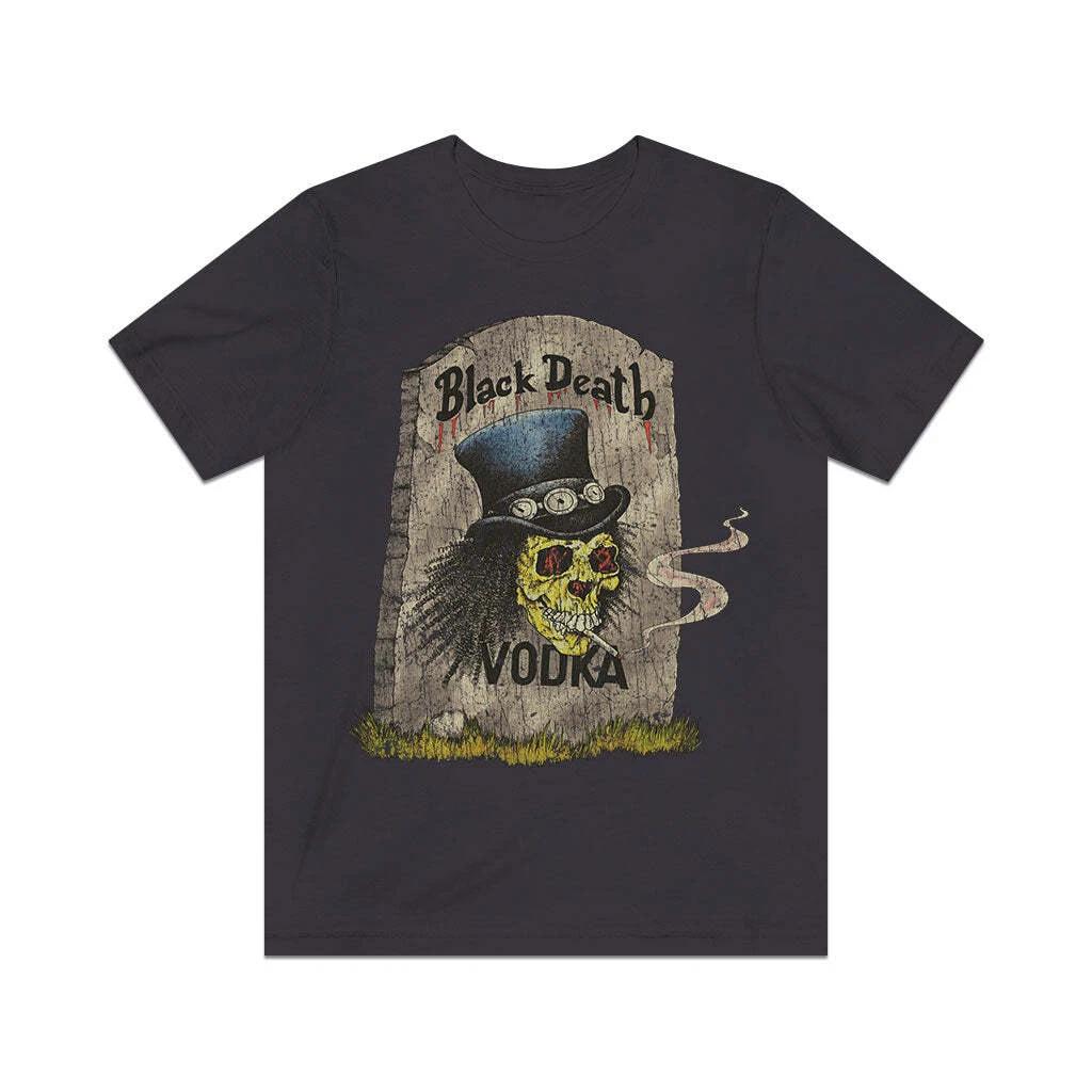 

Black Death Vodka 1992 F/B Vintage Men s T shirt S