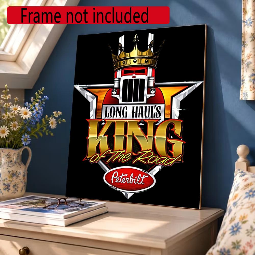 Kenworth Diamond Painting Round Diamond Mosaic Rhinestones Diamond Embroidery Craft Kit Wall Decor Without Frame