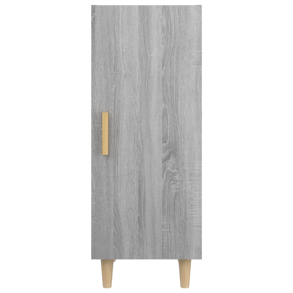 Sideboard Gray Sonoma 34.5 x 34 x 90 cm Engineered Wood