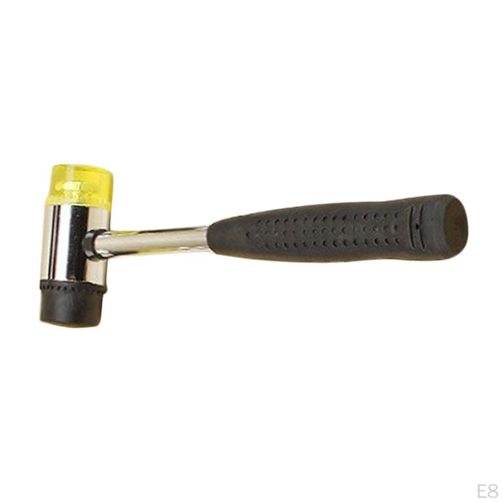 Mallet Rubber Hammers Double Sided Repair Tools DIY Lightweight
