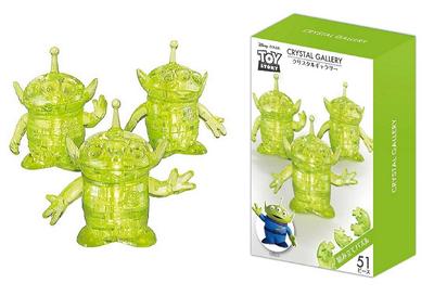 Jigsaw 51 Piece Crystal Gallery Toy Story Alien [3D Puzzle]