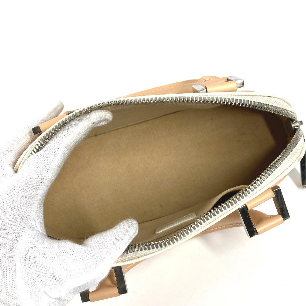 Louis Vuitton M92178  MonogramGraffiti Alma PM Hand Bag Leather Beige/White