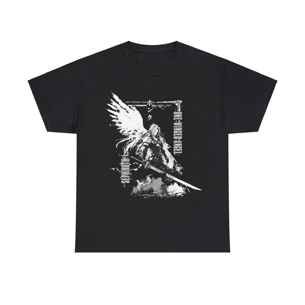 FINAL FANTASY 7 Sephiroth Anime T Shirt Softstyle Tee Gaming Streetwear Graphic TShirt Gifts for Gamers Stylish Japanese Shirt