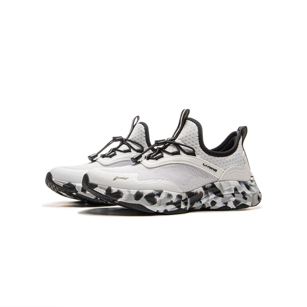 Li Ning Kids Outdoor Versatile Low-Top Casual Shoes Kids sneaker Standard-White YKCV088-5