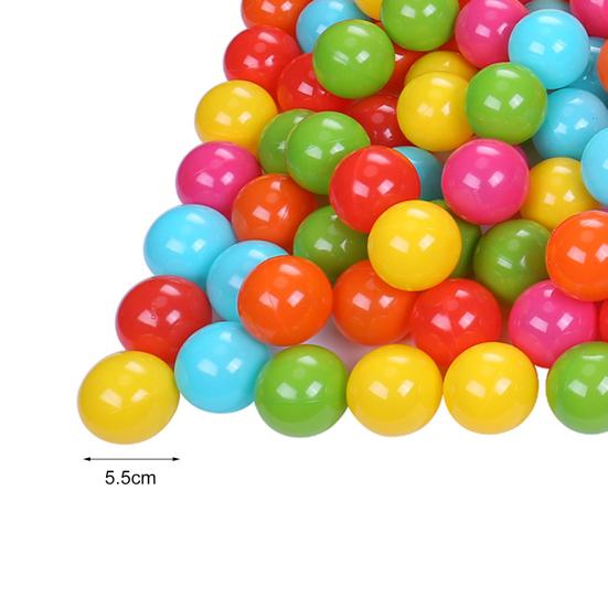 100Pcs Ocean Baby Ball Eco-Friendly High Density Kids Toy Colorful Water Pool Ball for Kids