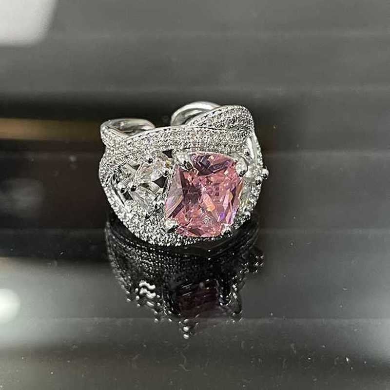 Sace Gems Klasický zirkonový prsten ze slitiny mědi, dámské šperky, svatební dárek pro párty