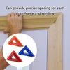 Adjustable Trim Spacer Tool Small ABS Design Enhances Carpentry Accuracy Upgrades For Precise Door Frame Installation