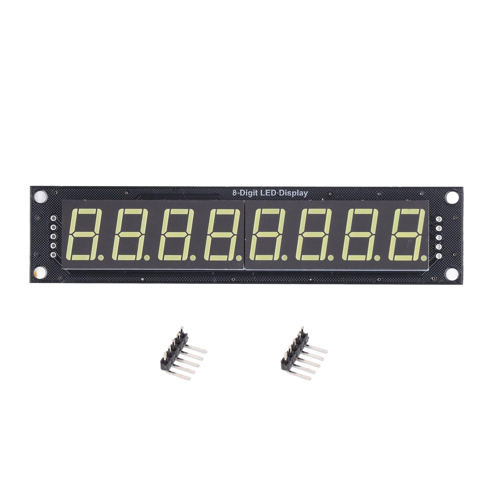 

8 Digit Tube LED Segment Display 74HC595 Driver Digital Optoelectronic Module White 0.56in