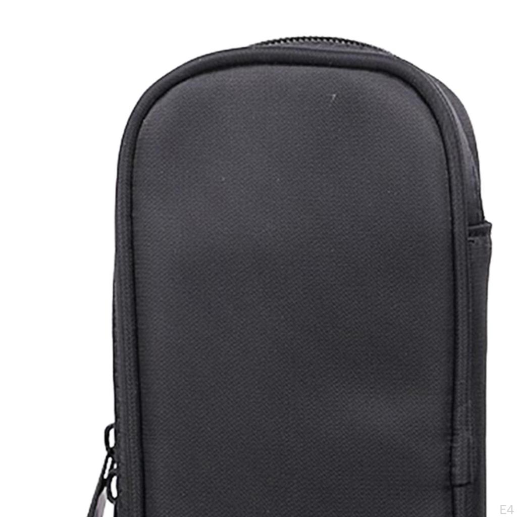 Makeup Organizer Black Portable Multifunctional Oxford Cloth Cosmetic Brush Storage