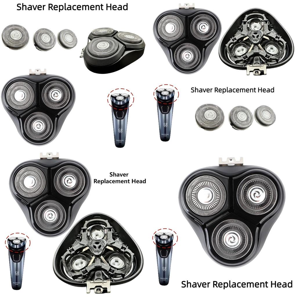 High-quality Abs Steel Blade Shaver Head Cover For Fs373 Fs337 Fs339 Fs316 Fs390 Black