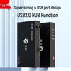 YueTu 4K HDMI Fiber Optic KVM Extender 20km