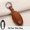4D Sheepskin Key Case for Nissan Murano, Altima, Maxima, Qashqai, X-Trail