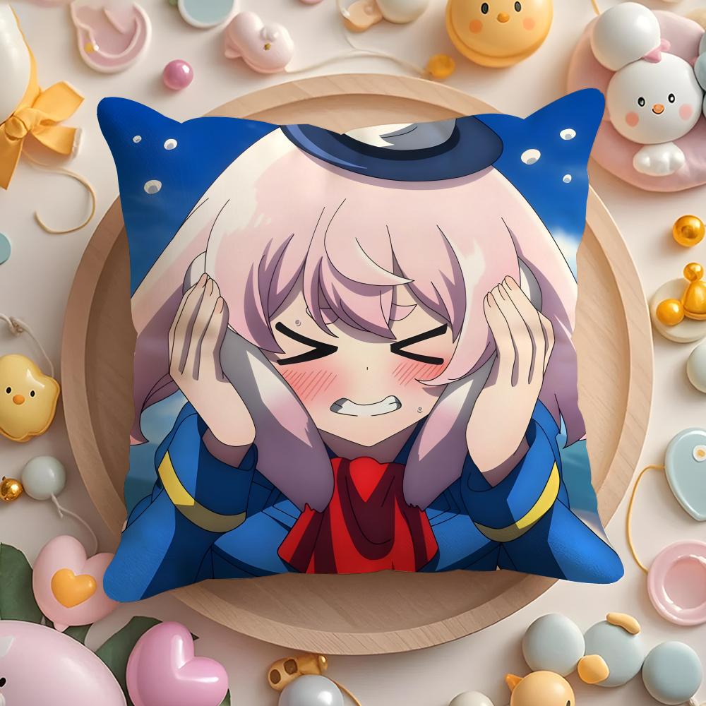 Anime S-Shangri-La Frontier Cushion Cover Home & Car Multi-Scene Pillow Cover - Reversible, Soft & Durable for Daily Use
