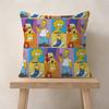 Cartoon The movie SSimpsons   Pillow Cushion Cover Pillowcase Living Room Sofa Home Decor Customized
