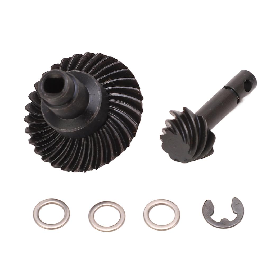 RC Bevel Gear Set 8T 30T Reverse Steel High Strength Wear Resistance RC Helical Bevel Gear Kit for Axial 1 10 Car