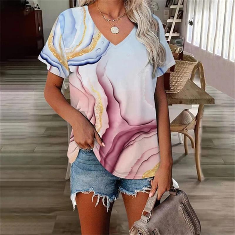 Забавная универсальная повседневная винтажная сексуальная модная женская футболка — фото 8