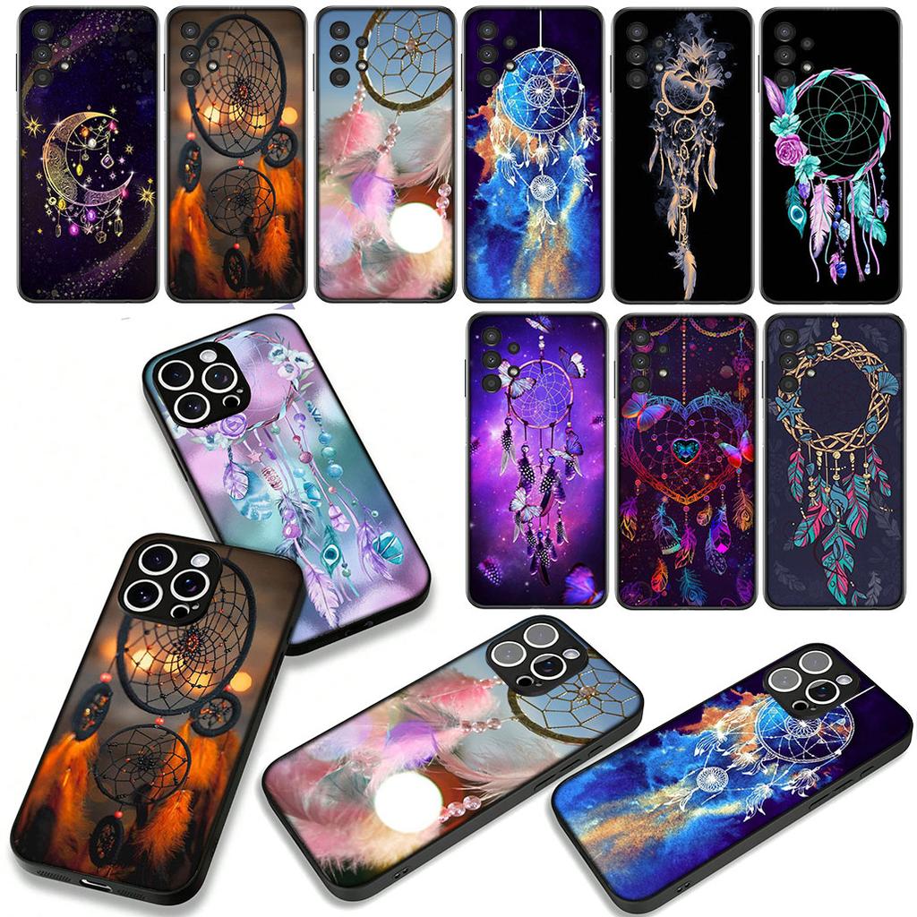 for Samsung Galaxy A25 A37 A57 A12 A14 A50 A51 A70 A71 A72 A04 M15 Note 20 9 8 10 Case Watercolor Dreamcatcher Dream Catcher