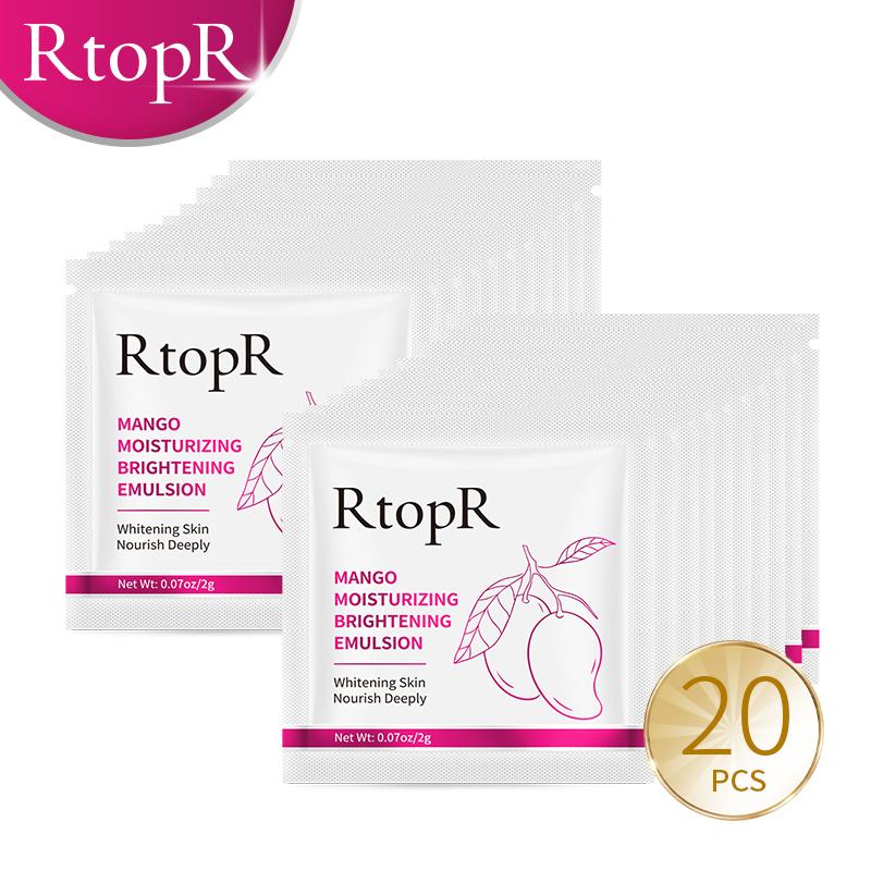 

RtopR Mango Emulsion Mango Essence Увлажняет и восстанавливает кожу, Снимает сухость, Увлажняет и осветляет кожу 20pcs