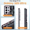 WEFOR Wallet Case for Samsung Galaxy S25 Ultra 6.9" 2025, Card Holder, Slide Camera Cover, Kickstand, Wrist Strap, Rugged Cover