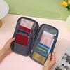 1 Piece Rfid Blocking Passport Wallet Travel Essentials Wallet Travel Document Organizer Credit Cards Case Passport Holder Bag