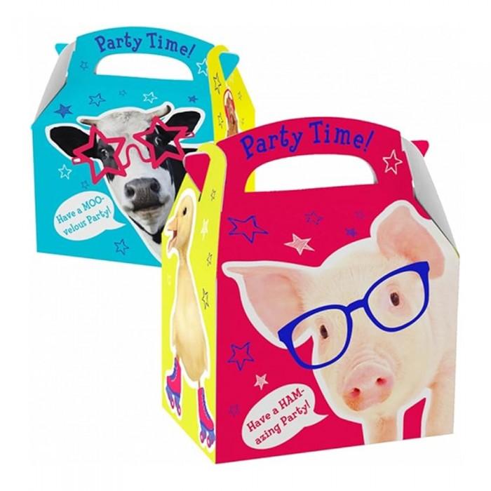 Amscan Farm Animals Gift Boxes