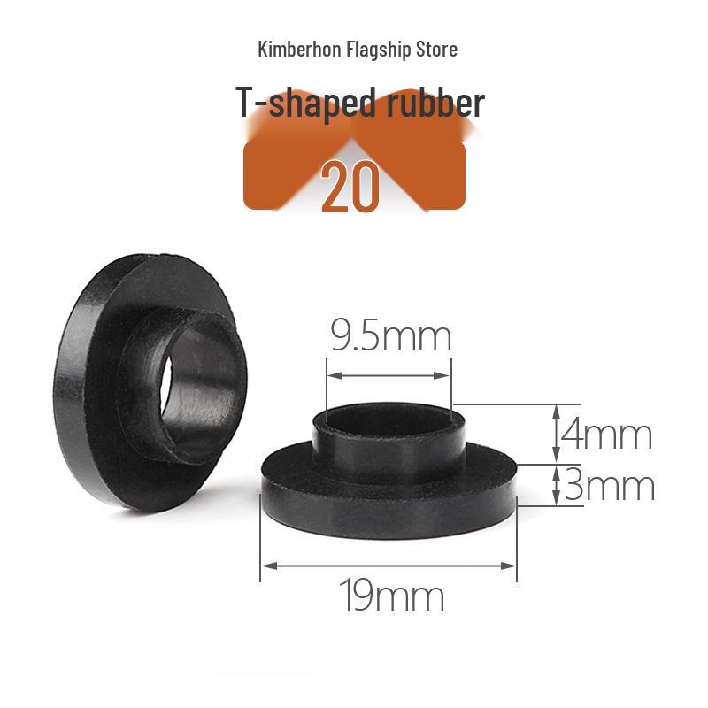 Silicone Rubber Gasket Shower Head Seal Ring, Water Heater Pipe Flat Washer, 4-6 Minute Installation.