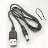 USB To DC 5.5 Power Cable Charger Cord USB To 5V Power Charging Adapter Cord for Laptop Notebook HUB Splitter