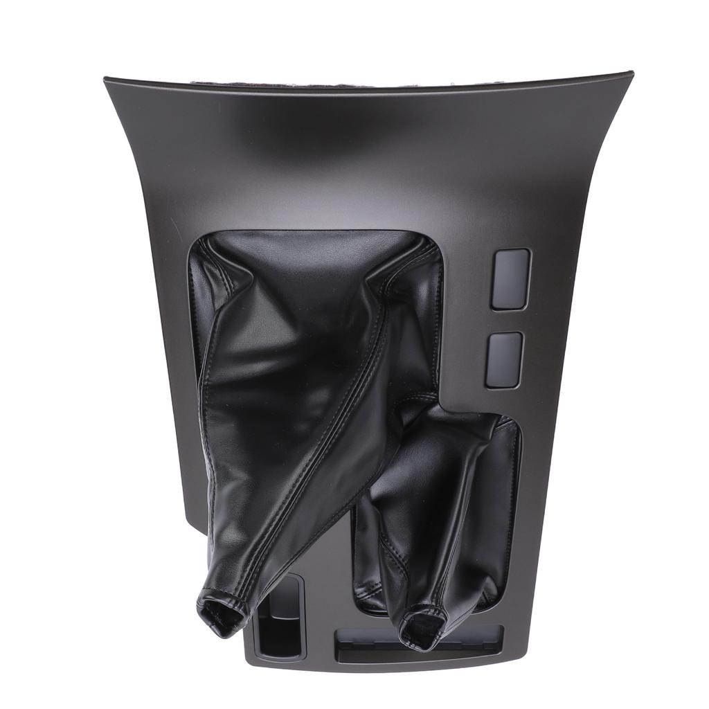 Garniture de lunette de levier de vitesses de console centrale Conduite à gauche Garniture de lunette de panneau de levier de vitesses protectrice pour Land Cruiser J100 1998 à