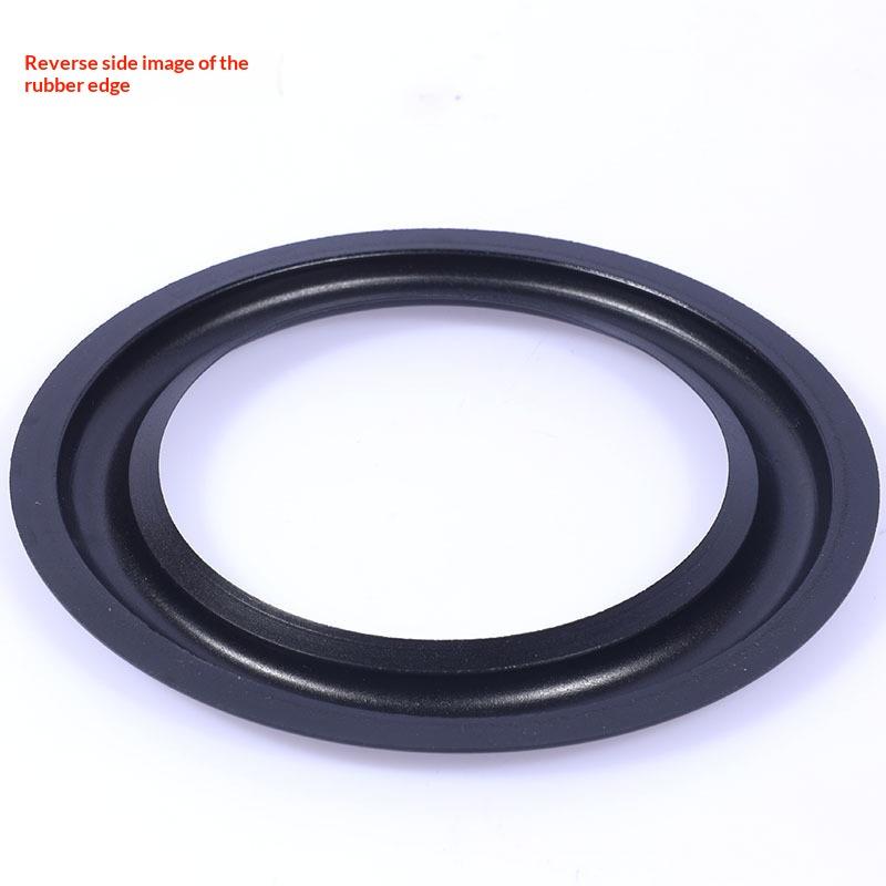 2Pcs 3 To 12 Inch Woofer Speaker Repair Parts Rubber Surround Edge Folding Ring Fit Various Subwoofer Sizes