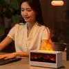 Fireplace Air Humidifier with LED Light Resin  Aroma Essential Oil Diffuser  Remote Control for Home Office Creative Gift