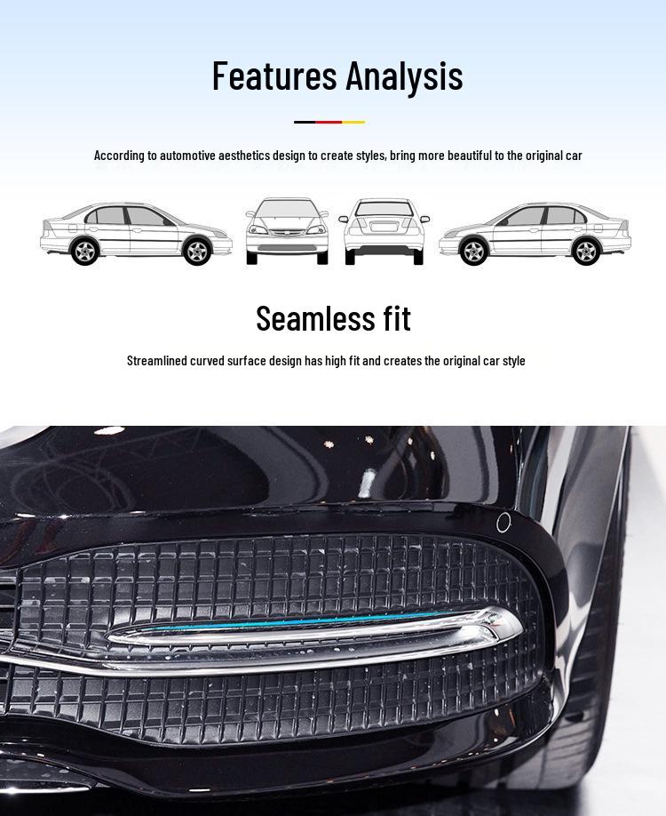 Mercedes-Benz Maybach S-Class S320L/S350/S450/S560 Front & Rear Bumper and Door Trim Strips