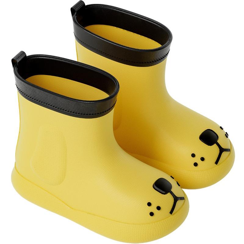 Happy Mary's new children's rain shoes, cartoon cute waterproof boys and girls baby rain boots children's shoes