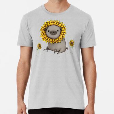Pugflower Premium T-Shirt S To 5XL Made In the AU/USA T-Shirt