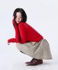 Kisyoleu Shirred Mini Skirt_Beige Check