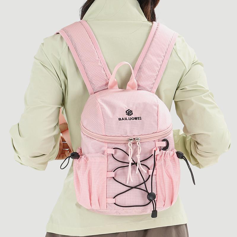 Unisex Nylon Backpack Casual Travel Daypack Outdoor Sports Bag for Hiking Camping